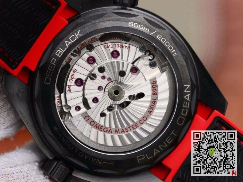 Omega Seamaster Planet Ocean 215.92.46.22.01.003 VS Factory 1:1 Best Edition Replica Watch Swiss ETA8906 Black Nylon Strap